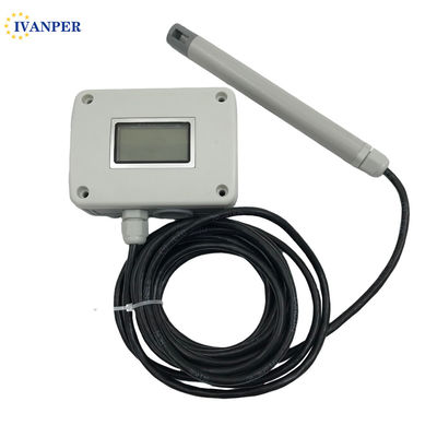4-20mA Duct Mount Humidity Sensor with 0-10V Output Humidity 5-95% 24VDC Power Supply