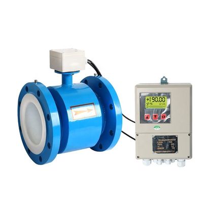 SUS316L High Accuracy Electromagnetic Vertical Ultrasonic Steam Sewage Flange Type Flow Meter RS485