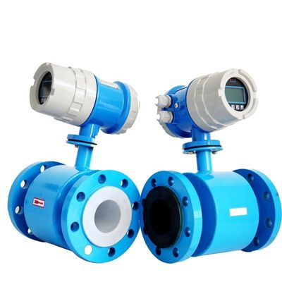 SUS316L High Accuracy Electromagnetic Vertical Ultrasonic Steam Sewage Flange Type Flow Meter RS485