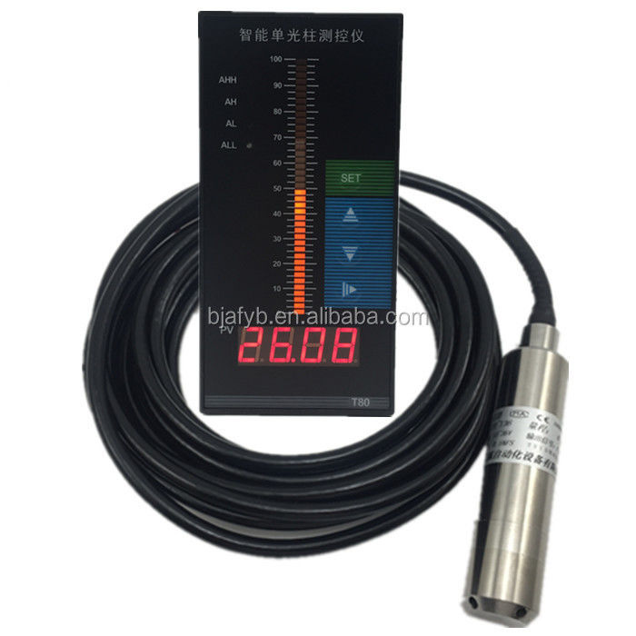Liquid-Level Transmitter with Gas Tube Wires 0.2% FS typical 0.5% FS maximum Accuracy